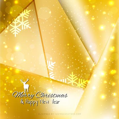 Christmas Sparkles Orange Background Image