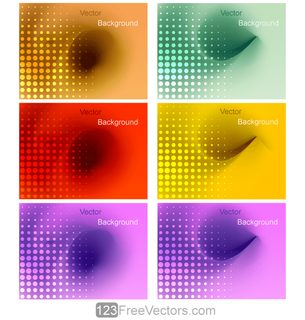 Vector Abstract Gradient Mesh Background