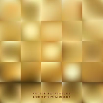 Gold Geometric Square Background