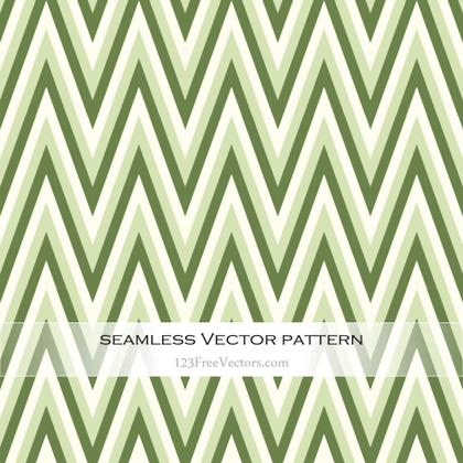 Green Zig Zag Background