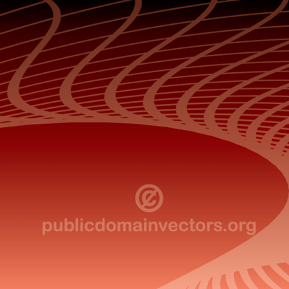 Vector Abstract Background with Flowing Lines