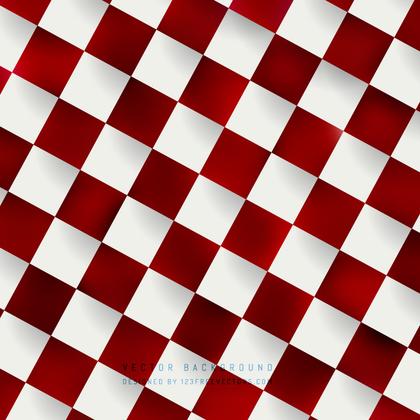 Red Checkerboard Background Illustrator