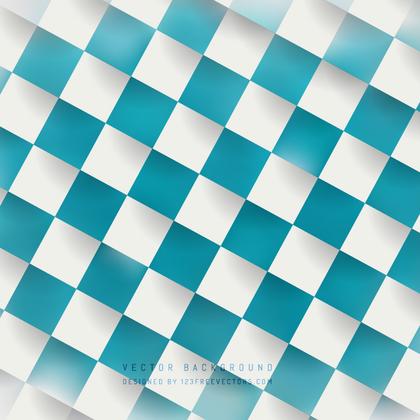 Turquoise Checkerboard Background Clip art
