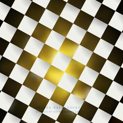 Black Yellow Checkered Background Clip art