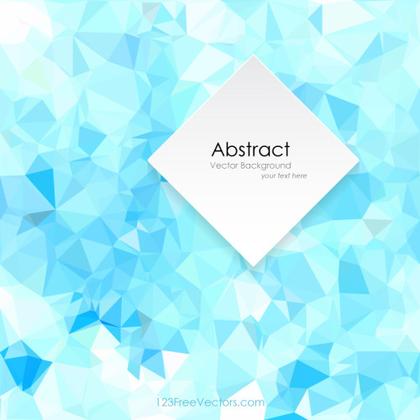 Sky Blue Low Poly Background Clip Art