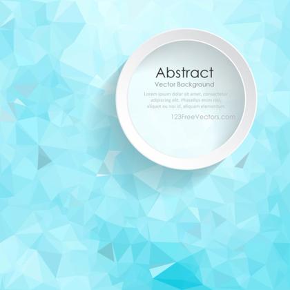 Polygonal Sky Blue Background