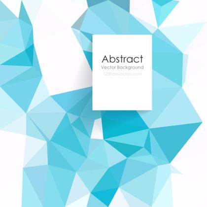 Sky Blue Polygonal Background Illustrator