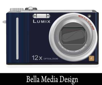 Lumix Camera Vector Art