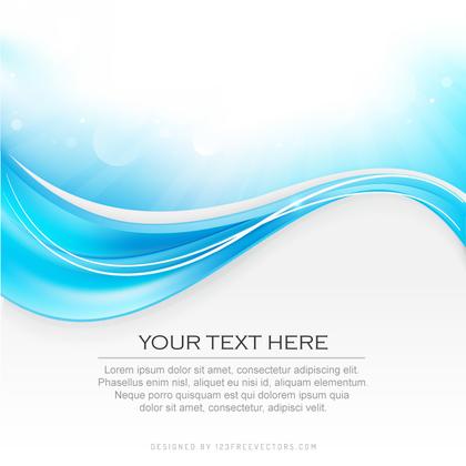 Abstract Light Blue White Background Template