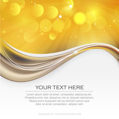 Abstract Brown Orange Background Graphic Design Template