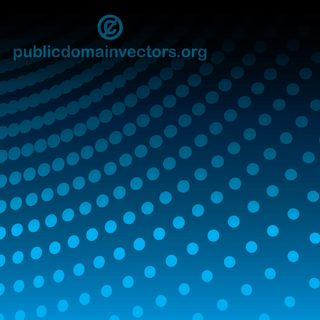 Vector Abstract Blue Background Illustration with Halftone Dots Pattern
