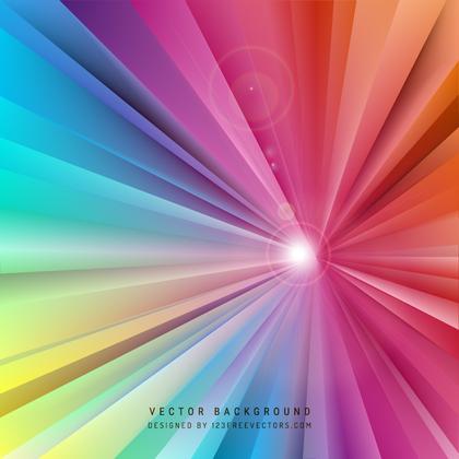 Colorful Burst Background Graphics