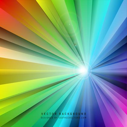 Colorful Burst Background Illustrator