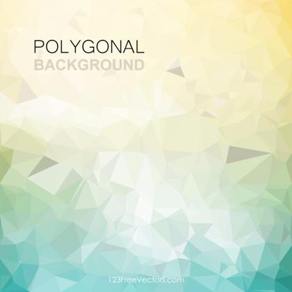 Vintage Blue Background Polygonal Background Illustrator