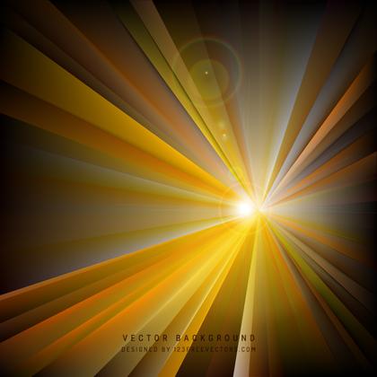 Black Orange Fire Burst Background