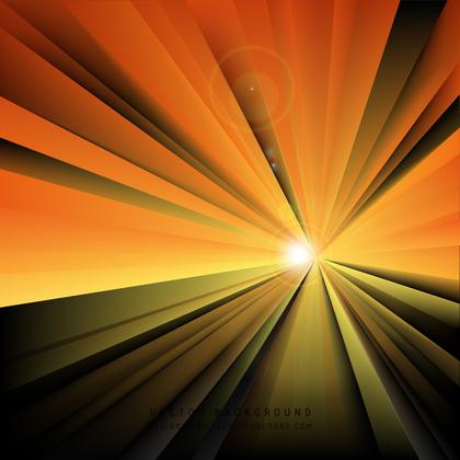 Black Orange Fire Burst Background Image