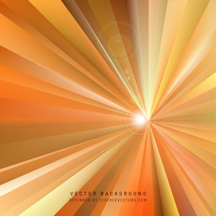 Orange Burst Background Template