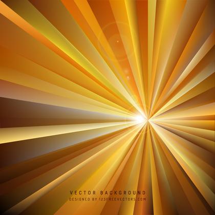 Orange Light Burst Background Illustrator