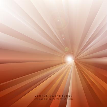 Abstract Orange Rays Background