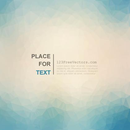 Vintage Blue Background Polygonal Background Image