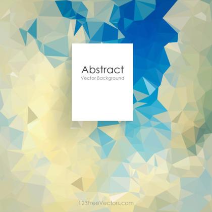 Vintage Blue Background Polygonal Background Clip Art