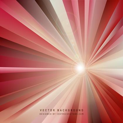 Red Beige Light Rays Background Illustrator