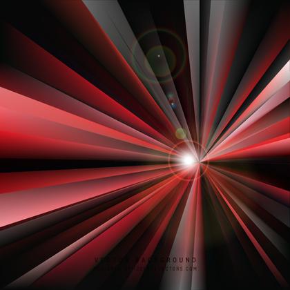Red Black Light Burst Background