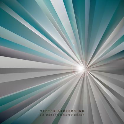 Gray Turquoise Rays Background Graphics