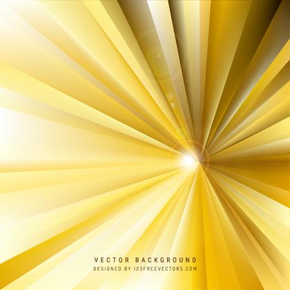 Yellow Light Burst Background Design