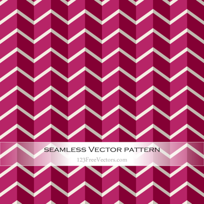 Dark Pink Zig Zag Pattern Vector
