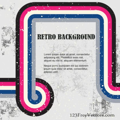 Retro Background Illustration