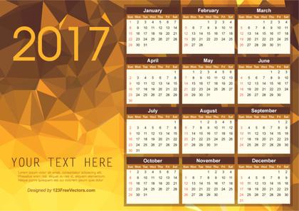 Calendar Design 2017