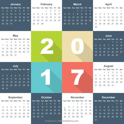 Free Calendar 2017 Download