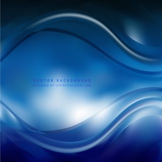 Navy Blue Curve Background