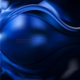 Navy Blue Wave Design Background