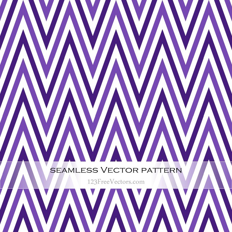 Violet Zig Zag Pattern Background Vector