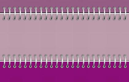 Purple Notebook Free Vector