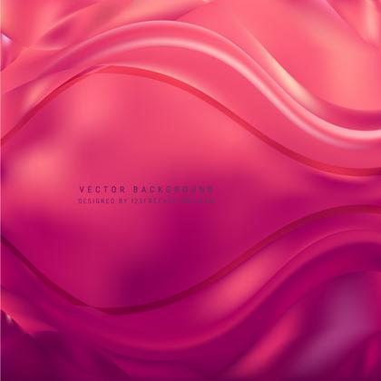 Abstract Pink Wave Design Background