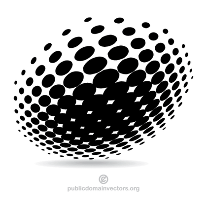 Halftone Design Vector