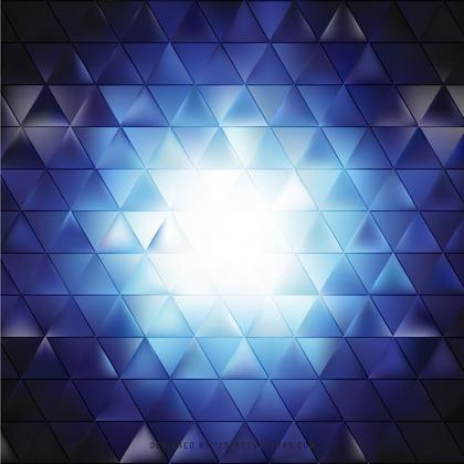 Dark Blue Triangle Background Design