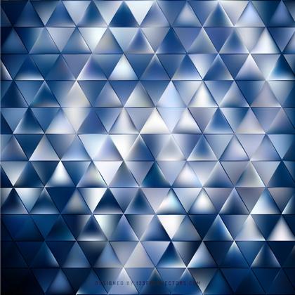 Abstract Dark Blue Triangle