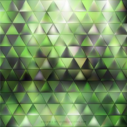 Abstract Dark Green Triangle