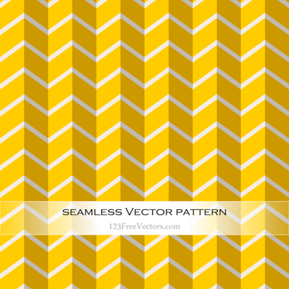 Yellow Chevron Seamless Pattern Vector