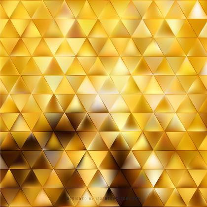 Abstract Orange Triangle