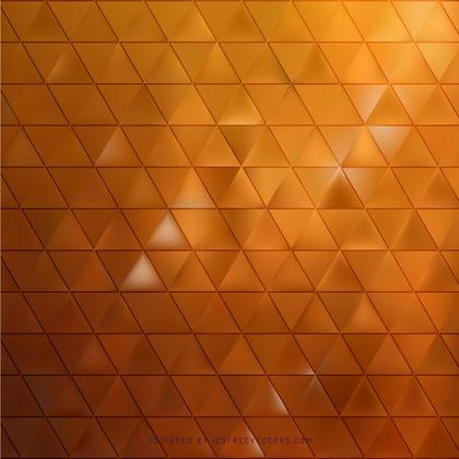 Abstract Orange Triangle Shape Background