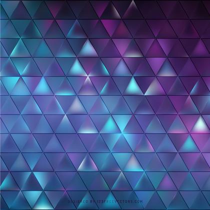 Blue Purple Triangle