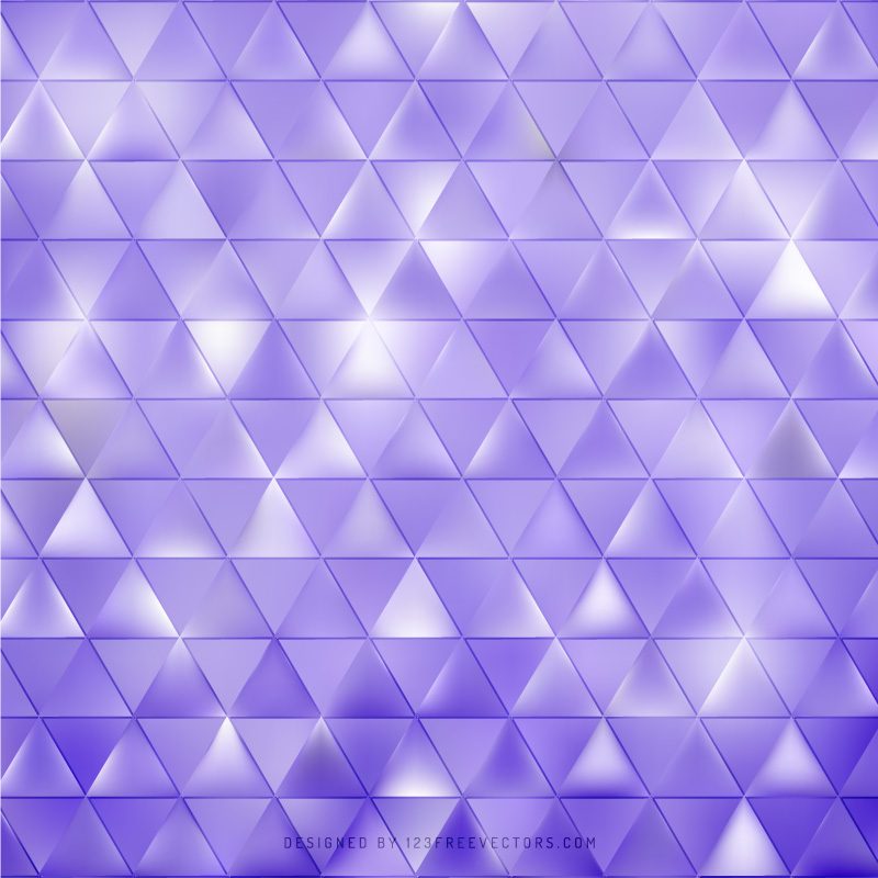 Violet Geometric Triangle Pattern