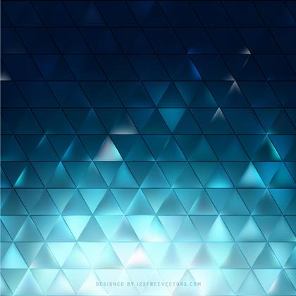 Abstract Dark Turquoise Triangle Background Image