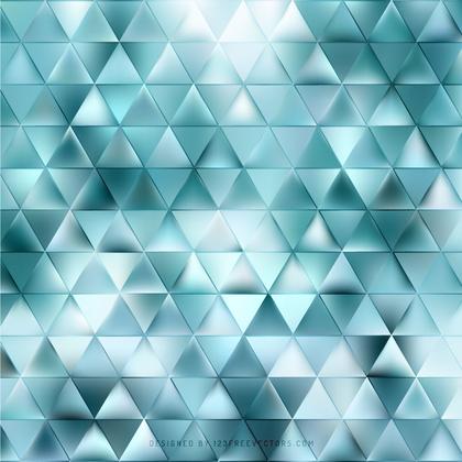 Abstract Turquoise Triangle Background Illustrator
