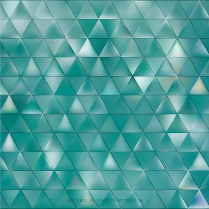 Abstract Turquoise Triangle Background Graphics